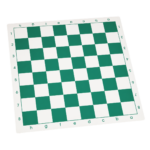 Juego de Ajedrez Portátil Enrollable 50.5 cm con Piezas y Tubo de Transporte - Imagen 2