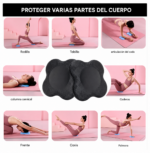 Par de Rodilleras Ergonómicas para Yoga y Pilates - Imagen 2