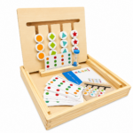 Juego Educativo de Madera para Desarrollar la Lógica y Concentración