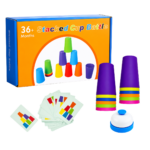 Juego de Vasos Apilables para Niños y Familia