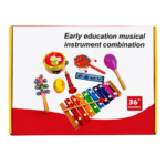 Juego Educativo Musical de Madera para Niños Instrumentos Didácticos - Imagen 3