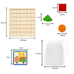Juego Educativo Mosaico de Madera para Desarrollar Creatividad - Imagen 5