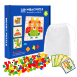 Juego Educativo Mosaico de Madera para Desarrollar Creatividad - Imagen 2
