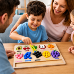 Juego Didáctico de Clasificación de Colores y Frutas de Madera - Imagen 10