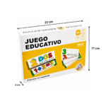 Juego Didáctico 2 en 1 Aprende Letras, Números y Matemáticas - Imagen 3