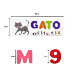 Juego Didáctico 2 en 1 Aprende Letras, Números y Matemáticas - Imagen 4