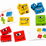 Juego Didáctico de Caritas y Expresiones Faciales Infantil - Imagen 5