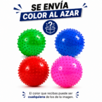 Pelota Erizo de Yoga 22 cm Masaje Equilibrio y Rehabilitación - Imagen 2