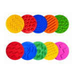 Juego 10 Tapetes Sensoriales 10 Cm Estimulación Infantil
