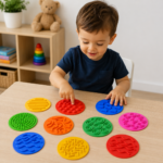 Juego 10 Tapetes Sensoriales 10 Cm Estimulación Infantil - Imagen 4