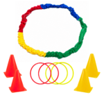 Juego Cooperativo Elástico 2 a 4 Personas Agilidad y Coordinación