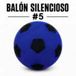 Balón de Espuma Silencioso N°5 para Juegos y Entrenamiento