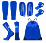 Set de Entrenamiento de Fútbol Completo con Medias Antideslizantes y Canilleras Talla 39-44 - Imagen 3