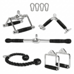 Set Accesorios Polea Gimnasio 10 Piezas Entrenamiento De Fuerza