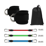 Kit Correas Tobilleras Polea Con Bandas De Resistencia 5 Piezas
