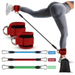 Kit Correas Tobilleras Polea Con Bandas De Resistencia 5 Piezas - Imagen 3