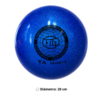 Balón de Gimnasia Rítmica 280 g Profesional Entrenamiento - Imagen 2