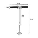 Mango Entrenador de Antebrazo para Discos Fortalecimiento Grip - Imagen 2