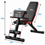 Banco de Ejercicio Multifuncional Ajustable Fitness Home Gym - Imagen 2