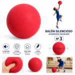 Balón Silencioso #3 Espuma Soft Recreativo Infantil - Imagen 6
