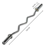 Discos Olímpicos Engomados Total 20kg + Barra Z 120cm - Imagen 2