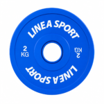Par de Discos Olímpicos 2 Kg c/u Total 4 Kg - Imagen 3