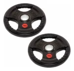 Discos Olímpicos Engomados Total 20kg + Barra Z 120cm - Imagen 4