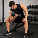 Mancuerna Hexagonal de Caucho 18 kg Profesional Fitness y Fuerza - Imagen 3