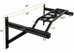 Barra Dominadas de Pared Multifuncional Pull Up Entrenamiento - Imagen 2