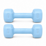Par Mancuernas PVC 1 Kg c/u Total 2 Kg Entrenamiento