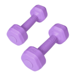 Par Mancuernas PVC 1 Kg c/u Total 2 Kg Entrenamiento - Imagen 4