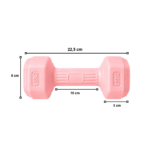 Par Mancuernas PVC 1,5 Kg c/u Total 3 Kg Entrenamiento - Imagen 2