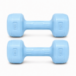 Par Mancuernas PVC 2 Kg c/u Total 4 Kg Entrenamiento