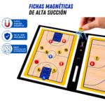 Tablero Táctico Basketball Magnético Para Entrenador - Imagen 6