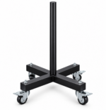 Soporte Vertical Para Discos Olímpicos 50 Mm Con Ruedas - Imagen 3