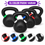 Pesa Rusa Kettlebell 8 Kg De Fierro Entrenamiento - Imagen 3