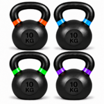 Pesa Rusa Kettlebell 10 Kg De Fierro Entrenamiento - Imagen 5