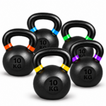 Pesa Rusa Kettlebell 10 Kg De Fierro Entrenamiento - Imagen 2