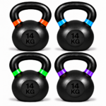 Pesa Rusa Kettlebell 14 Kg De Fierro Entrenamiento - Imagen 4