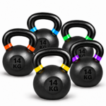 Pesa Rusa Kettlebell 14 Kg De Fierro Entrenamiento - Imagen 3