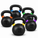 Pesa Rusa Kettlebell 16 Kg De Fierro Entrenamiento - Imagen 2