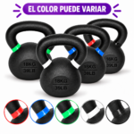 Pesa Rusa Kettlebell 18 Kg De Fierro Entrenamiento - Imagen 3