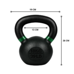 Pesa Rusa Kettlebell 18 Kg De Fierro Entrenamiento - Imagen 2