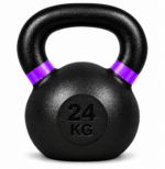 Pesa Rusa Kettlebell 24 Kg De Fierro Entrenamiento - Imagen 3