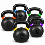 Pesa Rusa Kettlebell 24 Kg De Fierro Entrenamiento - Imagen 2