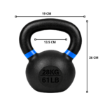 Pesa Rusa Kettlebell 28 Kg De Fierro Entrenamiento - Imagen 2