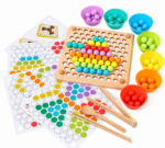 Juego Didáctico de Madera Clasificación de Colores y Motricidad
