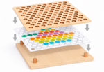 Juego Didáctico de Madera Clasificación de Colores y Motricidad - Imagen 5
