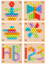 Juego Didáctico de Madera Clasificación de Colores y Motricidad - Imagen 7