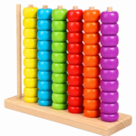 Juego Apilable de Madera Clasificación de Colores Didáctico - Imagen 3